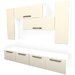 Living Armonia V4 MDF Vanilie - cu manere